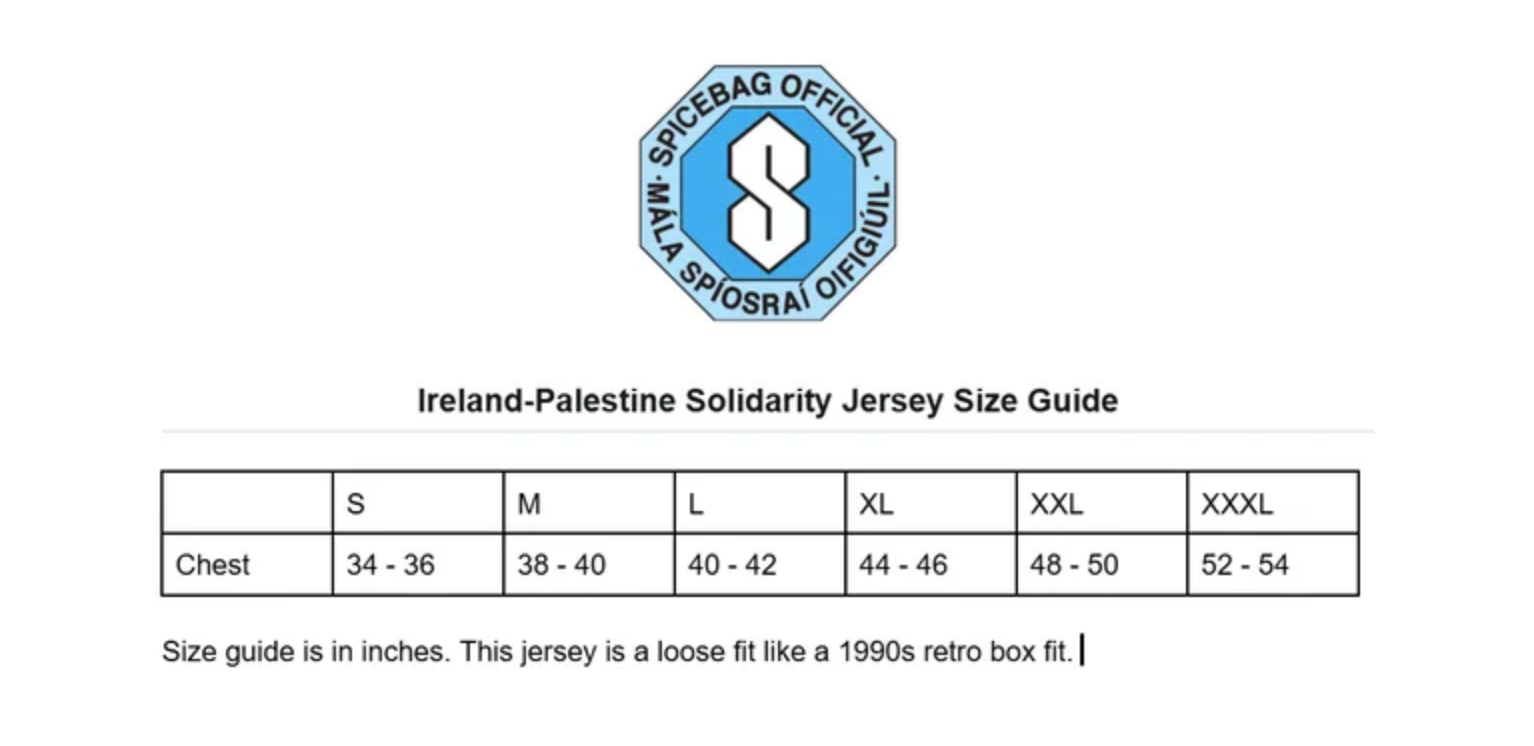 Ireland-Palestine Solidarity Jersey